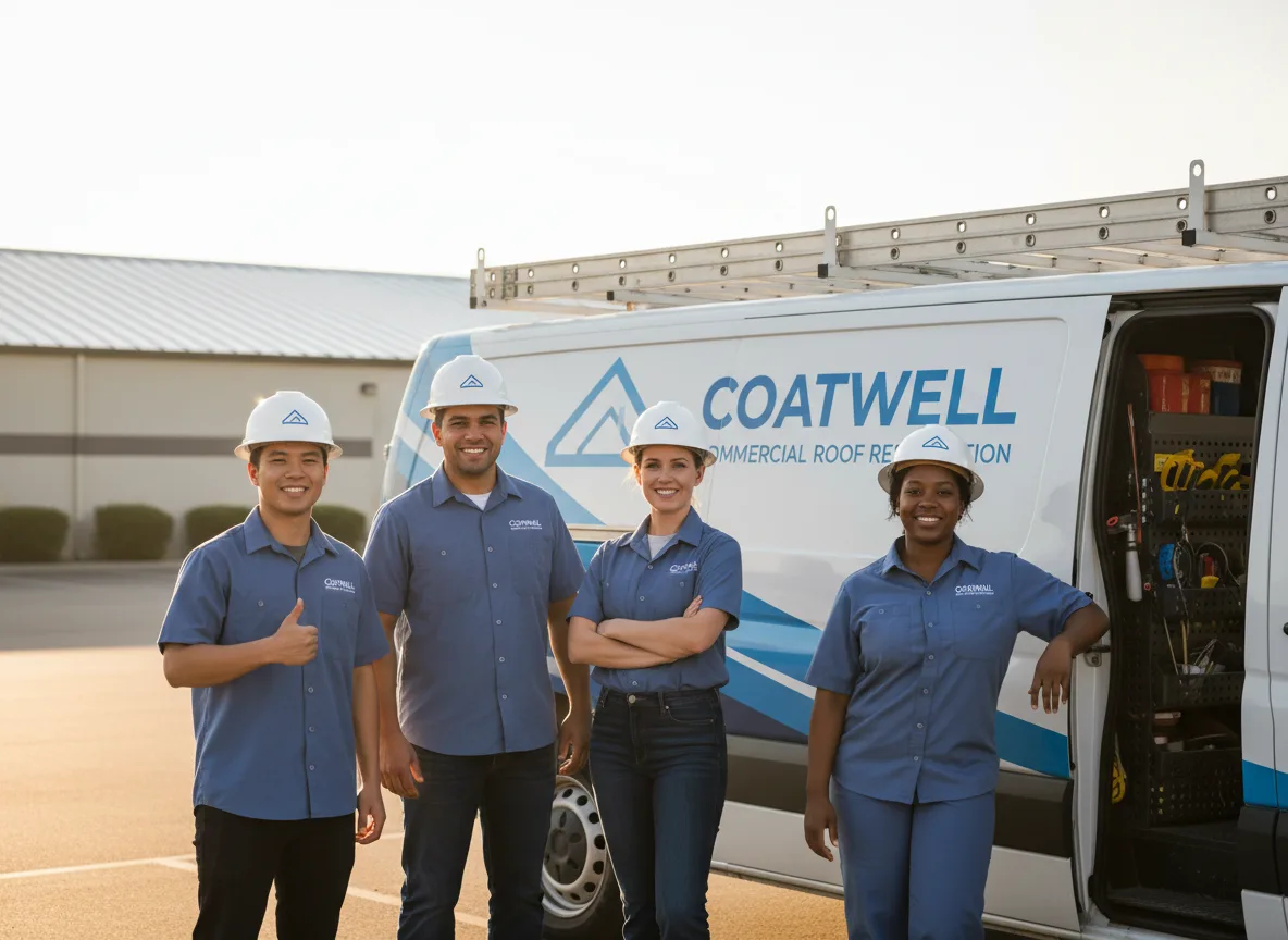 Commercial roof coating company in Chancellor, SD